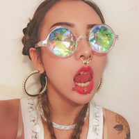 KALEIDOSCOPE ILLUSION SUNGLASSES - Thumbnail 4