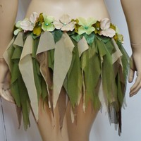 Gypsy Woodland Forest Fairy Cosplay Dance Costume Rave Halloween Burlesque Show Girl - Thumbnail 4