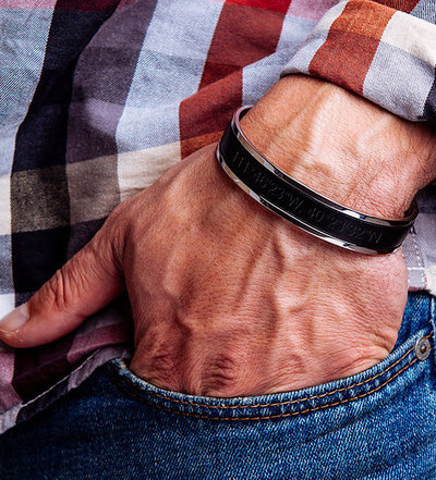 Mens bracelet Personalized Mens Gift for men Ideas for Husband Gift for Dad Men personalized Bracelet Custom leather Bracelet Mens jewelry