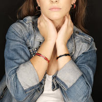 Big Sister Gift Sister Bracelets Personalized Sister Birthday Gift Unique Gifts For Sisters Gift Ideas Sister in Law Gift Rose Gold Jewelry - Thumbnail 2