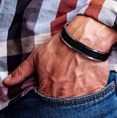 Anniversary gift for Men Gift for husband Custom Bracelet Birthday Gift for Men jewelry unique Gifts for men Gift for Dad Bracelet Leather