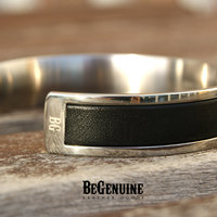 Anniversary gift for Men Gift for husband Custom Bracelet Birthday Gift for Men jewelry unique Gifts for men Gift for Dad Bracelet Leather - Thumbnail 3