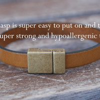 Custom Handwriting Bracelet Signature Bracelet Actual Handwriting Best Friend Gift Personalized Memorial Gift Handwriting Jewelry Leather - Thumbnail 3