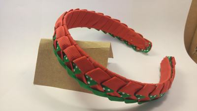 Christmas Braided Headband