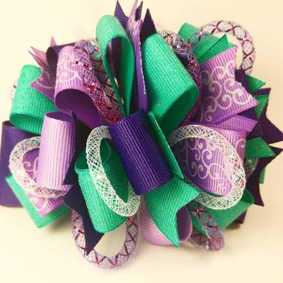 Custom funky loop bow - Thumbnail 4