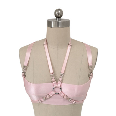 Fentai bra ( pink + silver )