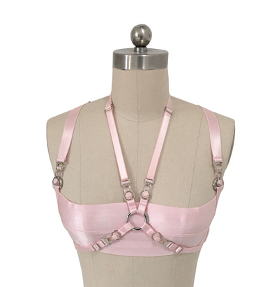 Fentai Bra ( Pink + Silver )