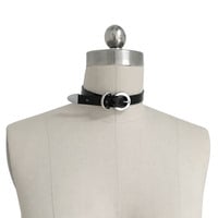 Signature Choker ( Black + Silver ) - Thumbnail 1