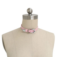 Signature Choker ( Pink + Silver ) - Thumbnail 1