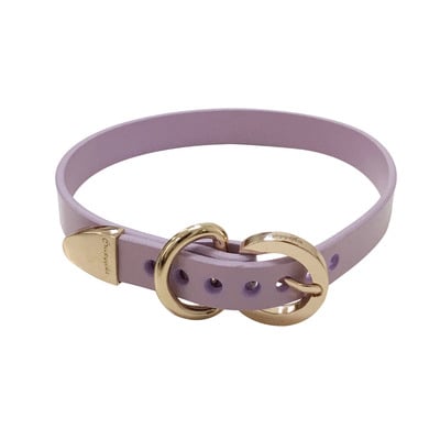 Signature choker ( lilac + gold )
