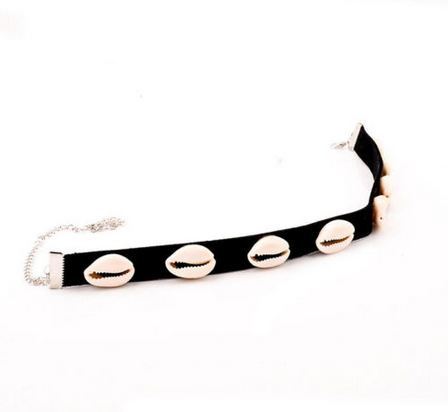 Cowrie Shell Choker
