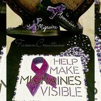 Migraine Awareness Custom Converse - Thumbnail 4