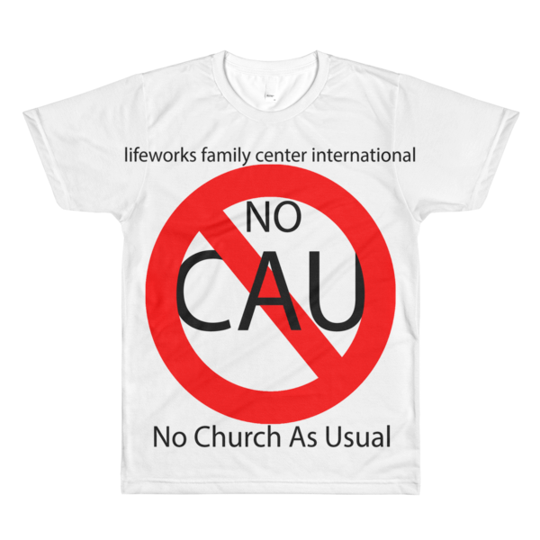 No CAU Sublimation men’s crewneck t-shirt