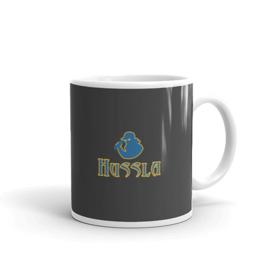 Hussla warrior double fisted dark mug