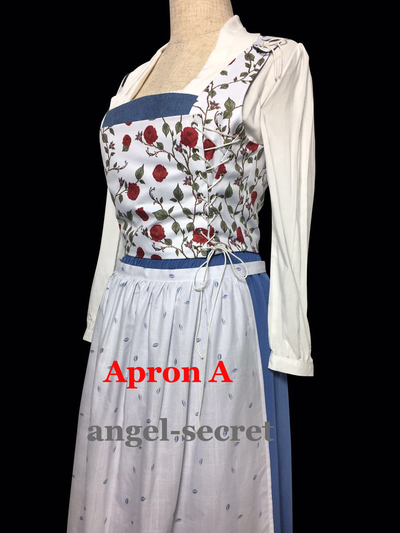 P115 COSPLAY beauty and beast princess belle Costume tailor made 2017 version