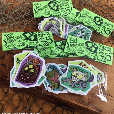 Magic familiars sticker pack - Thumbnail 5