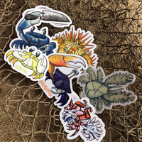 Crab Stickers - Thumbnail 1