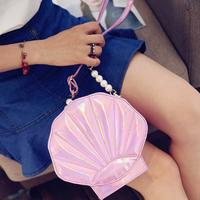 Hologram Mermaid Shell Bag - Thumbnail 4