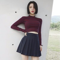 90's Anime Girl Cropped Top - Thumbnail 2