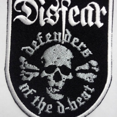 Disfear shape embroidered patch - Thumbnail 5