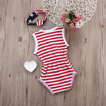 Merica Onesie and Headband Set - Thumbnail 1