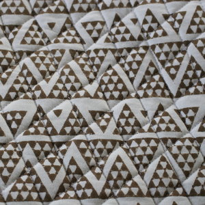 Brown Pyramids Tote - Thumbnail 3