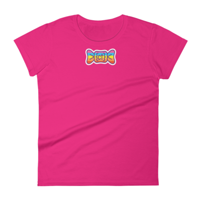 Women's Hot Pink - Bow Tie