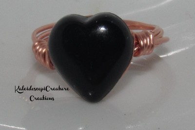 Black Heart Ring