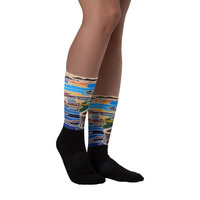 Fitzgerald Collection - Chained Reflection socks - from Michael David Art - Thumbnail 1