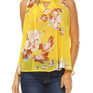 Boho Floral Print Blouse