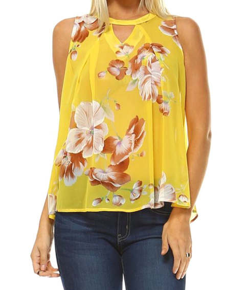 Boho Floral Print Blouse