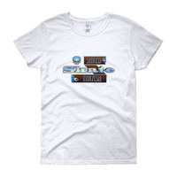 Women's Shred, Skate, Thrash T Shirt - Thumbnail 1