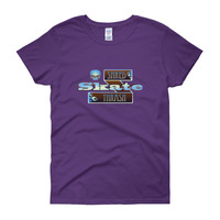Women's Shred, Skate, Thrash T Shirt - Thumbnail 4