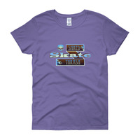 Women's Shred, Skate, Thrash T Shirt - Thumbnail 8