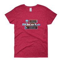 Women's Shred, Skate, Thrash T Shirt - Thumbnail 14