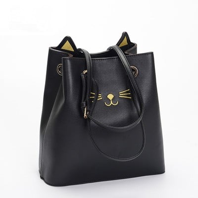 Cat ears shoulder bag - Thumbnail 5