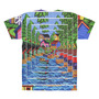 Fitzgerald Collection - 3 Boats and a Fishtable perspective loud shirt - from Michael David Art-1
