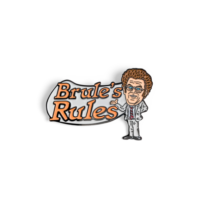 Dr. steve brule enamel pin