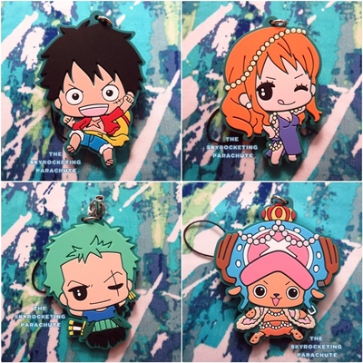 One Piece - Rubber Strap GM - Monkey D. Luffy / Roronoa Zoro / Chopper / Trafalgar Law / Carrot / Sanji / Nami - 
