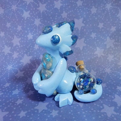 Blue star potion dragon