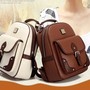 MAGIC UNION 20-35 L Women Mochila PU Leather Backpack/Travel Bag-1