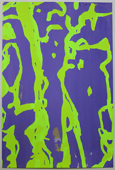 Purple Fluorescent Lime Green Cub Run