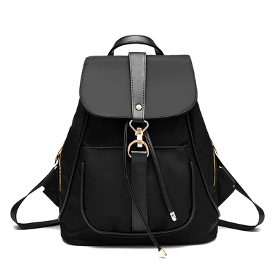 Women's canvas casual shoulder backpack girl's new bag mfb07 - Thumbnail 3