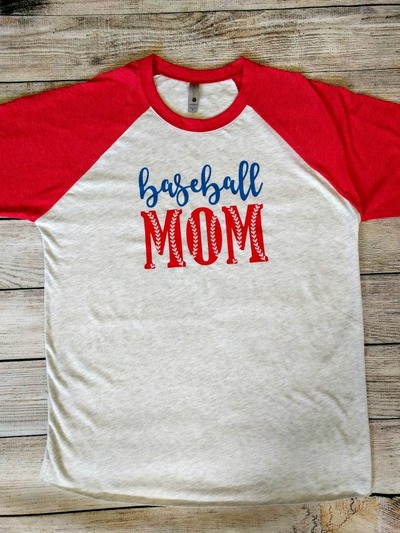 Baseball Mom Raglan