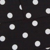 Black W/ White Dots