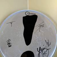 ! Signed Custom Drum Head - Thumbnail 1