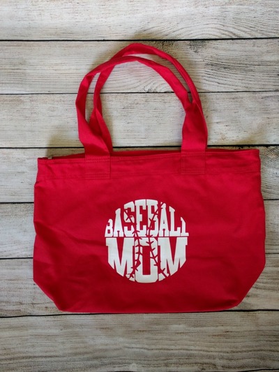Baseball Mom Tote