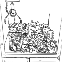 Anime Mascot Claw Machine