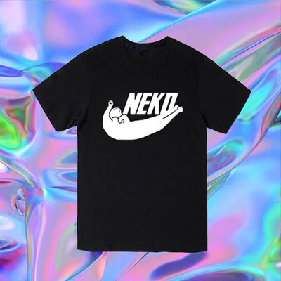 NEKO JUST DO IT TEE ( BLACK / WHITE )