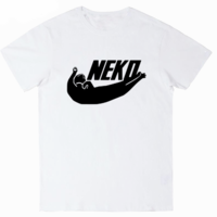 NEKO JUST DO IT TEE ( BLACK / WHITE ) - Thumbnail 1